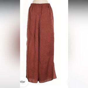 RESA Wide Leg Orange Pants